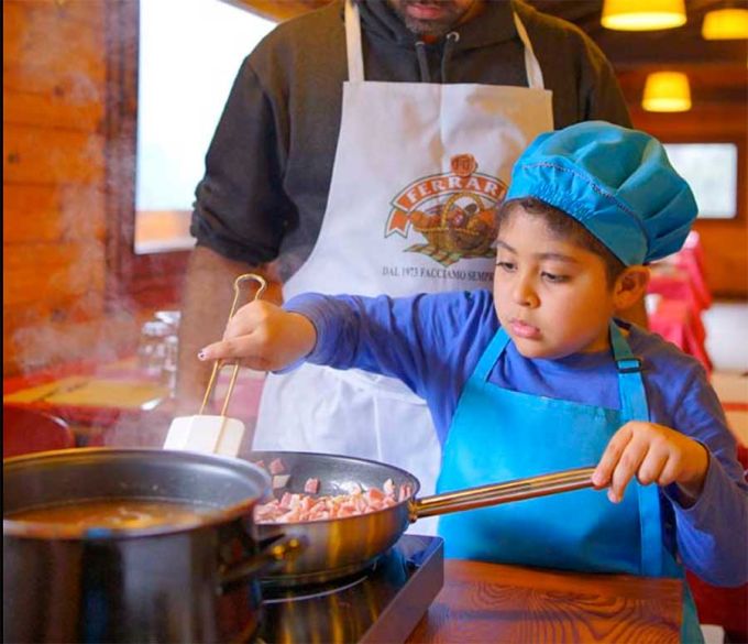 Cooking class Bambini