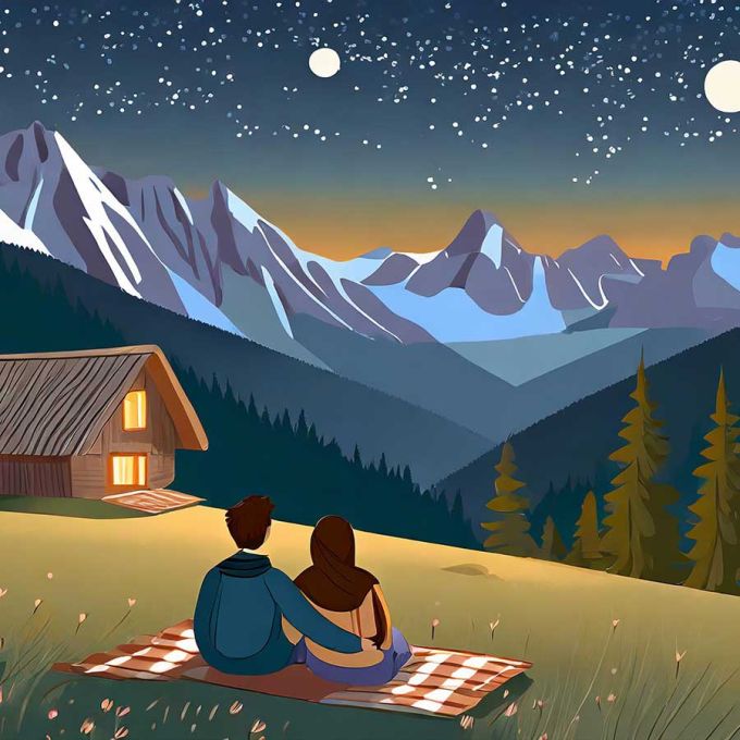 Notte stellata e lezione di cucina